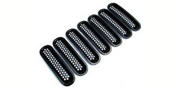 Grill decoration parts black