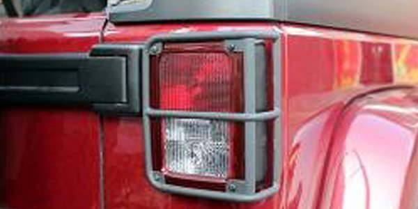 Black Rear Lamp Guard
