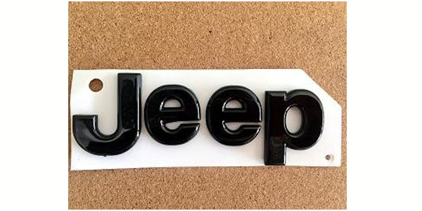 Jeep badge black