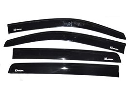 DOOR VISORS (BLACK)