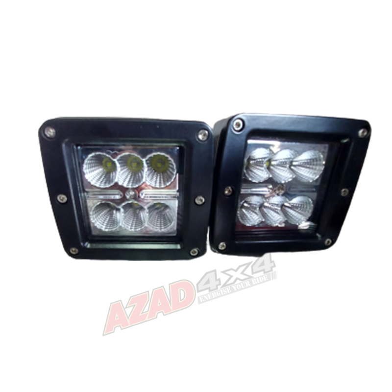 LED WORK LAMPS ( 6LED) - Azad 4x4