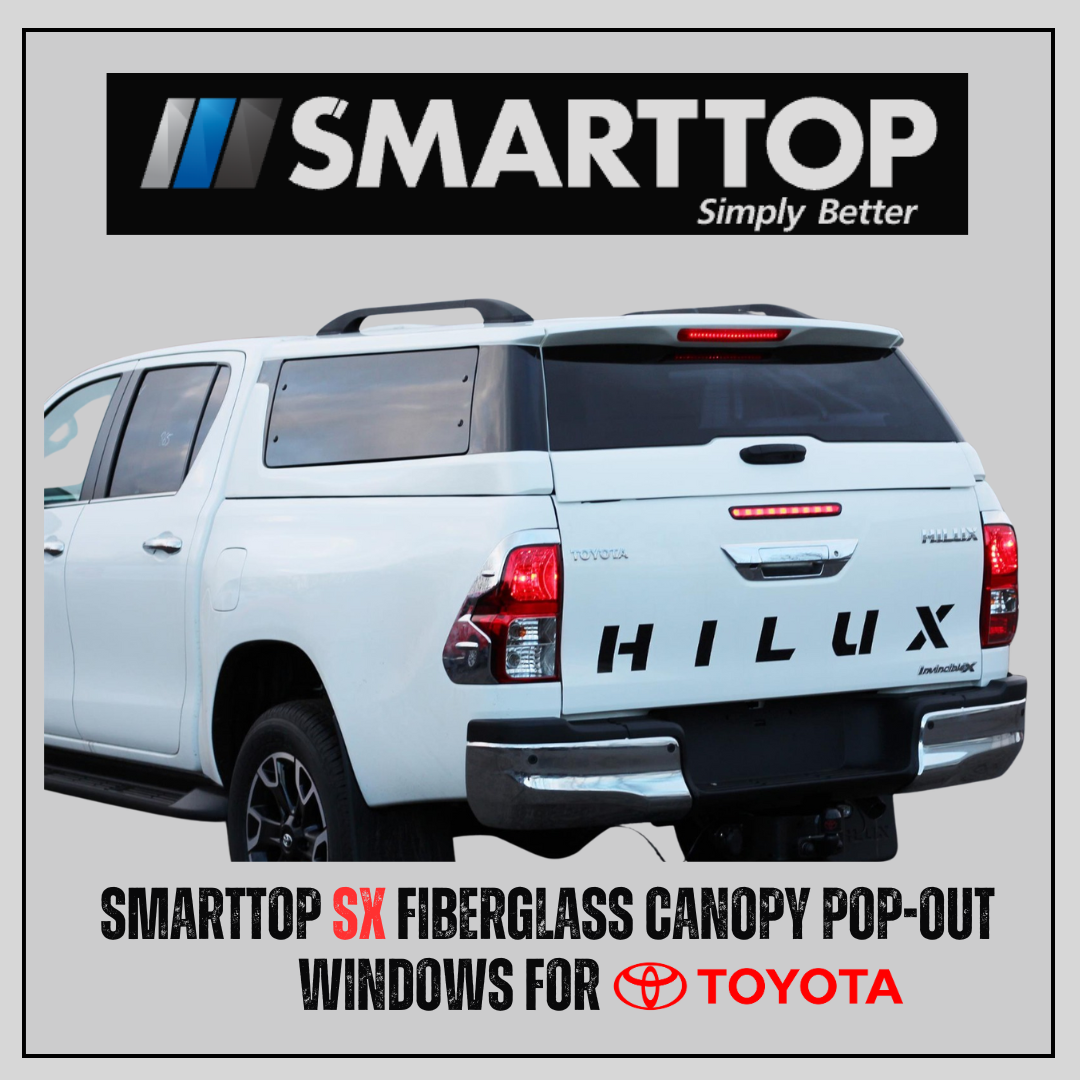 TOYOTA HILUX SMARTTOPキャノピー Buy SmartTop SX Fiberglass Canopy for Toyota Hilux